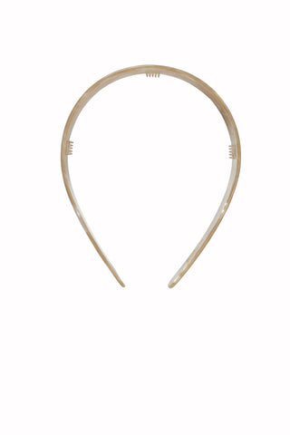 Wide Headband In Sand Shell - Sand Shell
