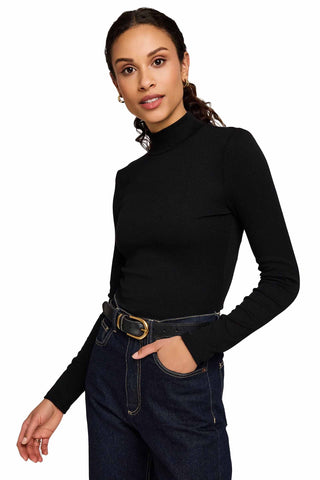 Gentle Fawn Wren Top in Black