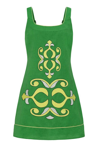 Anna Cate Zander Dress - Kelly