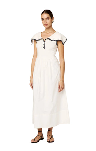 Cleobella Jordon Ankle Dress - Ivory