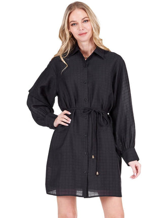 Shirtdress - Black