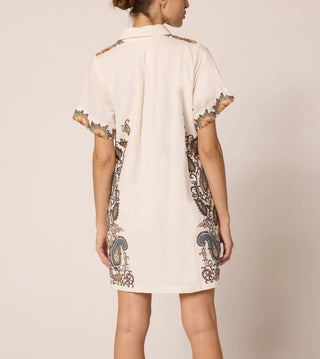 Anahita Mini Dress - Veneto Paisley Print
