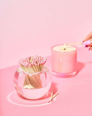 Round Match Striker - Light Pink Giftable Tart by Taylor Monkee's of The Woodlands