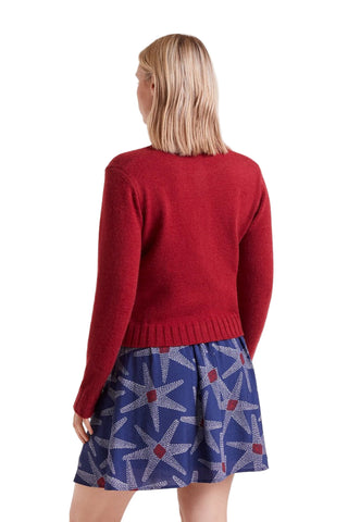 Emilia Cardigan - Red