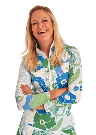 Sutra Half Zip - Narnia Sea Mist