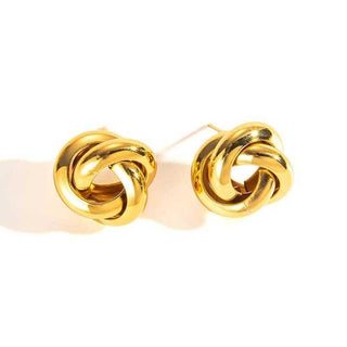 Sahira- Arden Knotted Stud- Earrings- Monkee's of The Woodlands
